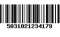 Código de Barras 5031021234179