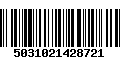 Código de Barras 5031021428721