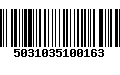 Código de Barras 5031035100163