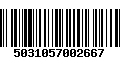 Código de Barras 5031057002667