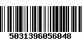 Código de Barras 5031396056048