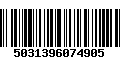 Código de Barras 5031396074905