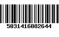 Código de Barras 5031416082644