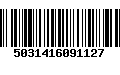 Código de Barras 5031416091127