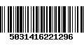 Código de Barras 5031416221296