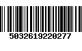 Código de Barras 5032619220277