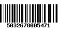 Código de Barras 5032678005471