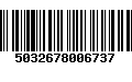 Código de Barras 5032678006737