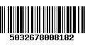 Código de Barras 5032678008182