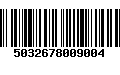 Código de Barras 5032678009004