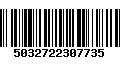 Código de Barras 5032722307735