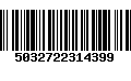 Código de Barras 5032722314399
