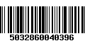 Código de Barras 5032860040396