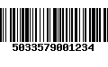 Código de Barras 5033579001234