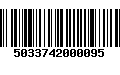 Código de Barras 5033742000095