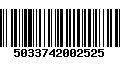 Código de Barras 5033742002525