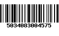 Código de Barras 5034083004575