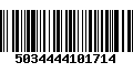 Código de Barras 5034444101714