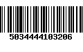Código de Barras 5034444103206