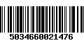 Código de Barras 5034660021476