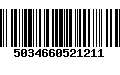 Código de Barras 5034660521211