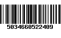 Código de Barras 5034660522409