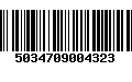 Código de Barras 5034709004323