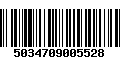 Código de Barras 5034709005528