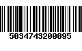 Código de Barras 5034743200095