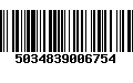 Código de Barras 5034839006754