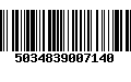 Código de Barras 5034839007140