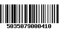 Código de Barras 5035079000410