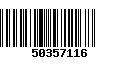 Código de Barras 50357116