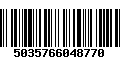 Código de Barras 5035766048770