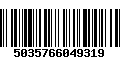 Código de Barras 5035766049319