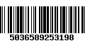 Código de Barras 5036589253198