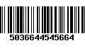 Código de Barras 5036644545664