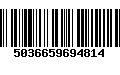 Código de Barras 5036659694814