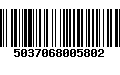 Código de Barras 5037068005802