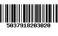Código de Barras 5037918203020