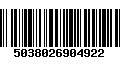 Código de Barras 5038026904922