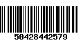 Código de Barras 50428442579