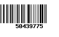 Código de Barras 50439775