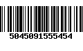 Código de Barras 5045091555454