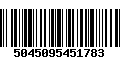 Código de Barras 5045095451783