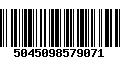 Código de Barras 5045098579071