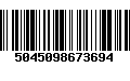 Código de Barras 5045098673694