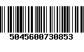 Código de Barras 5045600730853