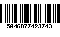 Código de Barras 5046077423743