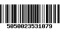 Código de Barras 5050023531079